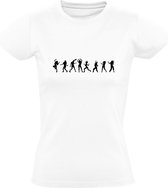 Dans Dames T-shirt | dansen | ballet | dance | tango | salsa | hip hop  cadeau | kado  | shirt