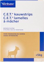 C.E.T. Kauwstriplets hond tot 5 kg - doos 200 gram