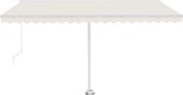 vidaXL-Luifel-handmatig-uittrekbaar-met-LED-400x350-cm-crèmekleurig