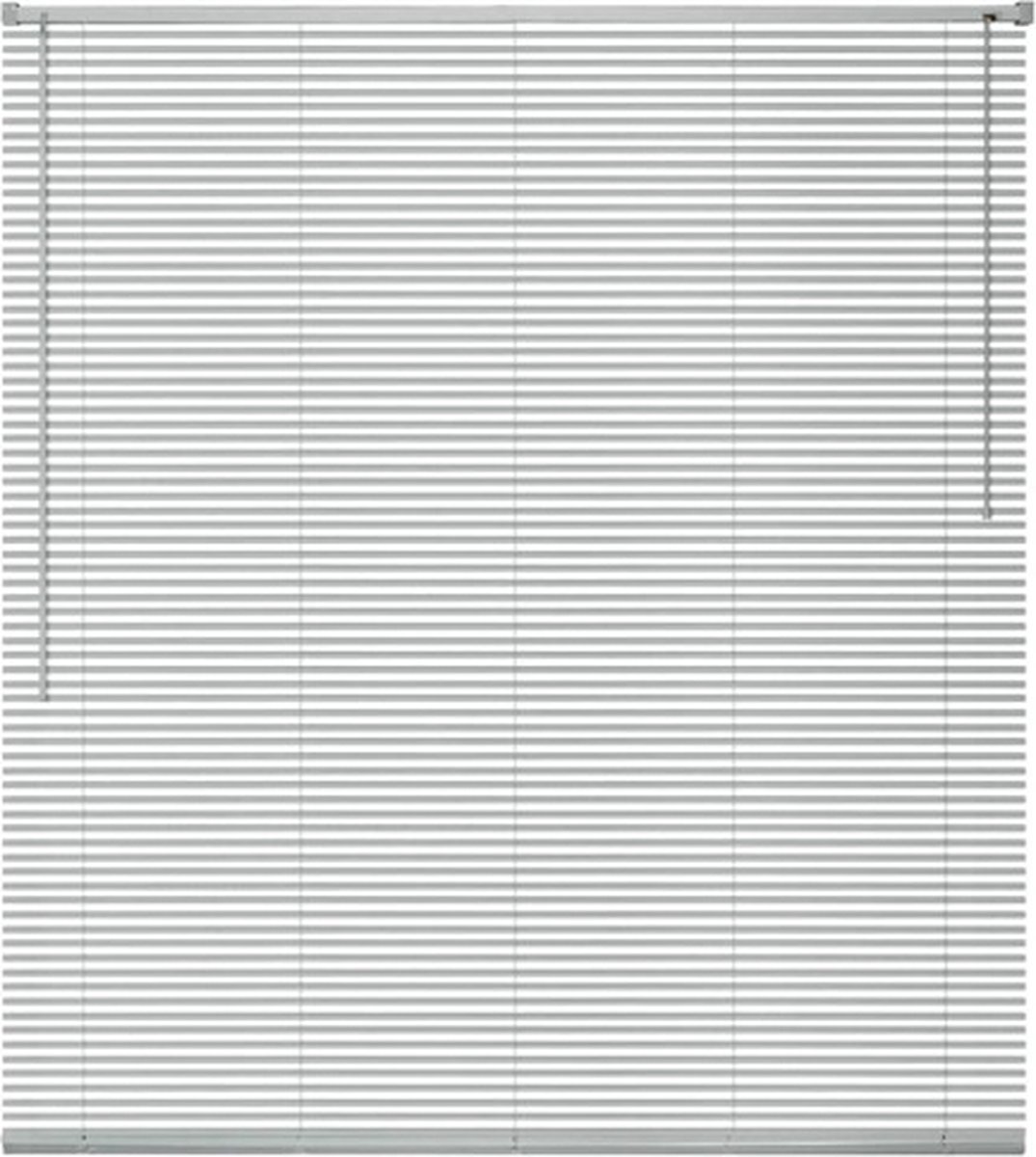 vidaXL Zonwering aluminium 100x160 cm zilverkleurig