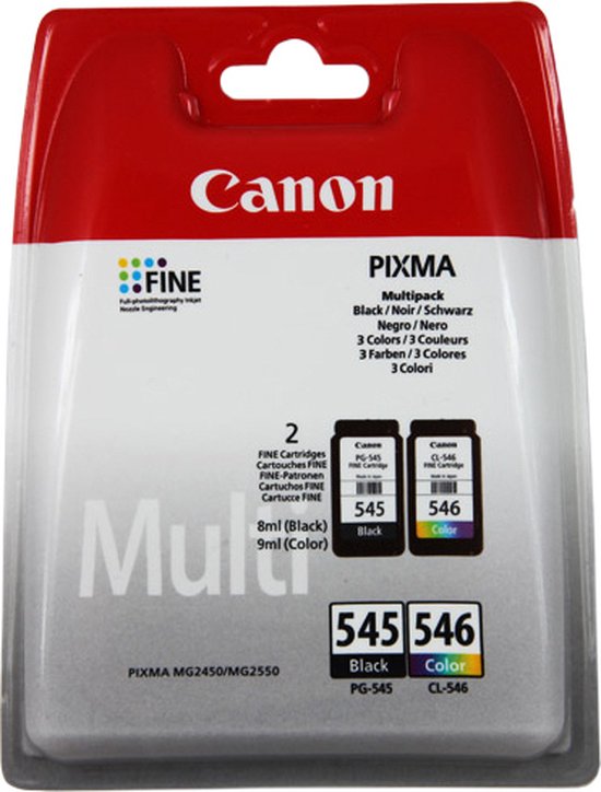 7agic PG-545XL CL-546XL Ersatz für Canon Druckerpatronen 545 546 XL