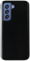 ADEL Siliconen Back Cover Softcase Hoesje Geschikt voor Samsung Galaxy S21 FE - Doorzichtig Transparant