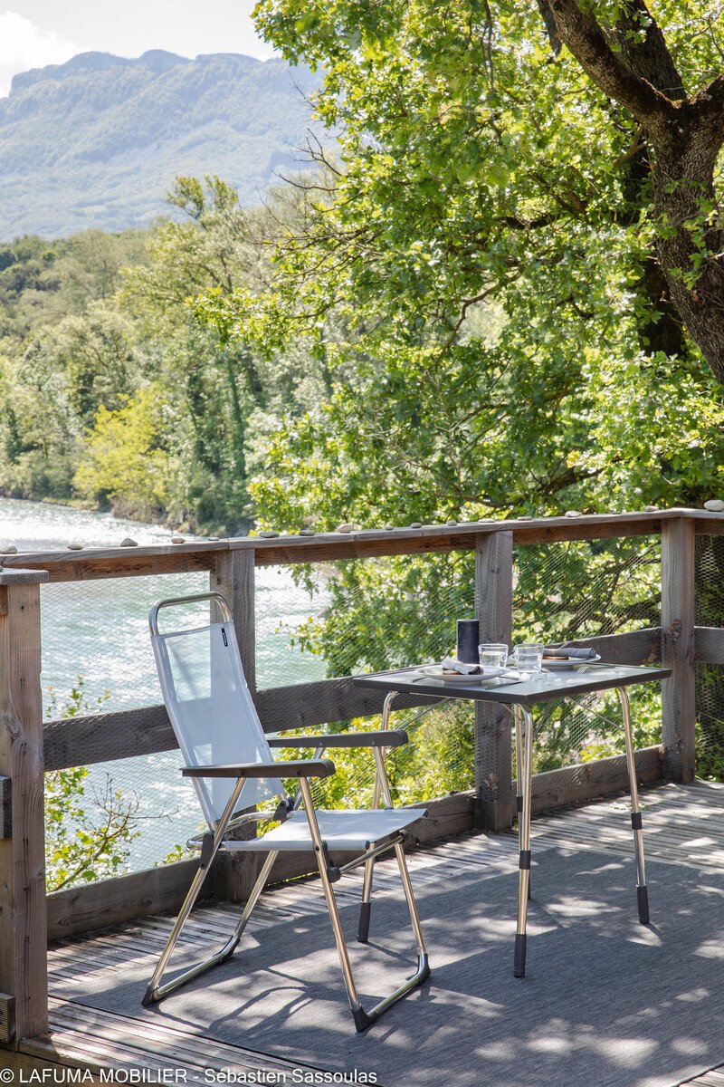 LAFUMA ALU VICTORIA - Campingstoel - Inklapbaar - Aluminium - Ciel