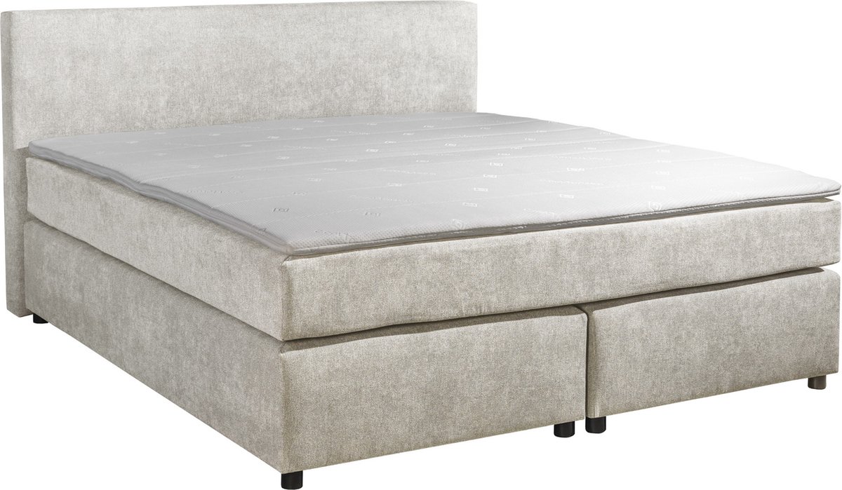 Anno 1588 - Boxspring Amsterdam - Pocketvering - Beige - 160x200 cm - Inclusief Dekbed en Kussens thumbnail 5