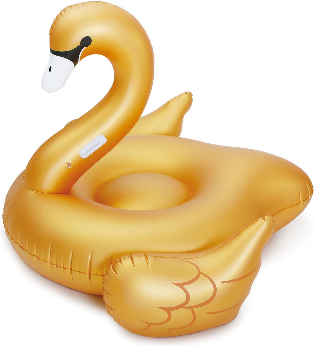 Immoraliteit Omleiding Verwacht het Gouden zwaan opblaasbare ride-on/luchtbed 160 x 198 x 131 cm speelgoed voor  kinderen... | bol.com