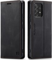 Hoesje geschikt voor Samsung Galaxy A53 5G - Wallet Book Case - Magneetsluiting - met RFID bescherming - Zwart