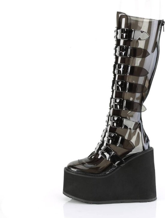 Demonia Platform Bottes femmes -42 Chaussures- SWING-815C US 12 Zwart