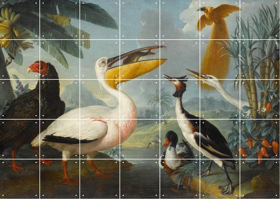 IXXI Exotic Birds - Desportes François - Wanddecoratie