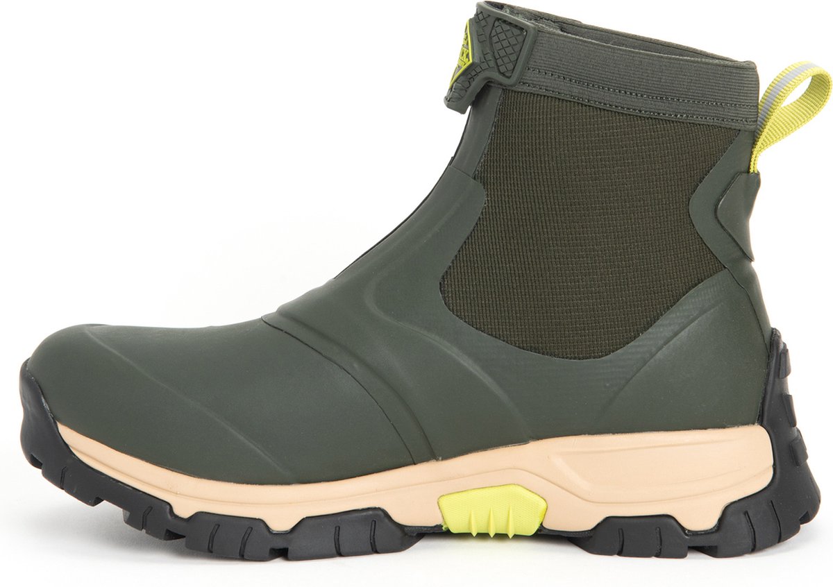Muck Boot Apex Zip Moss/ Heren Beige