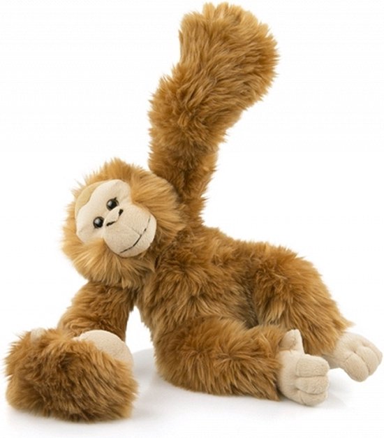 Pluche aap/apen knuffel Orang Oetan 25 cm - Knuffelbeesten ...