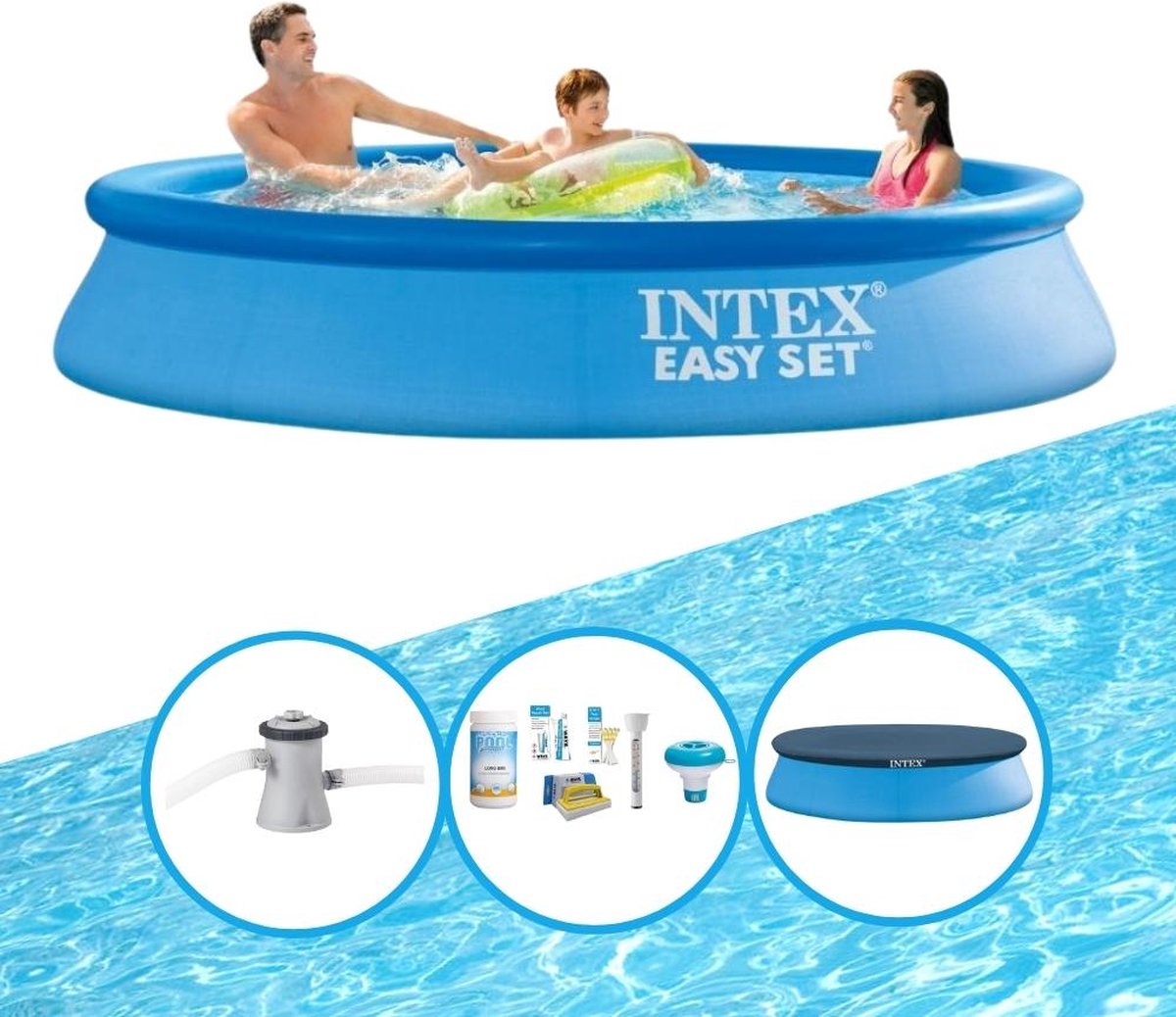 Intex Zwembad Easy Set - Zwembadpakket - 305x61 cm
