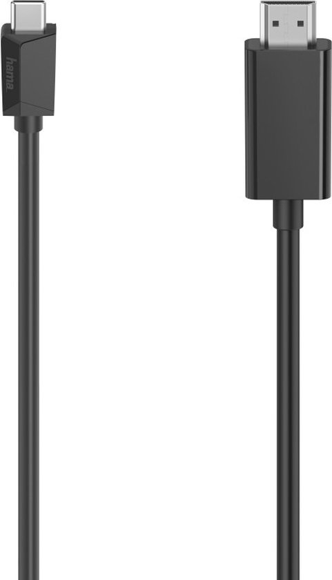 Hama Video-kabel, USB-C-stekker - HDMI™-stekker, Ultra-HD 4K, 3,00 m
