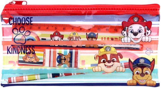 Pochette fourrée Paw Patrol 19 cm