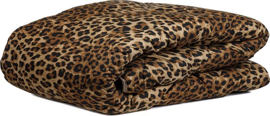 Zelesta� Wonderbed Jaguar Skin Light 140x220cm - Dekbed zonder overtrek - 30 dagen proefslapen - Wasbaar hoesloos dekbed - Bedrukt dekbed - Dekbed met print - Zomerdekbed