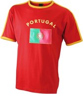 Rood heren shirt Portugal M