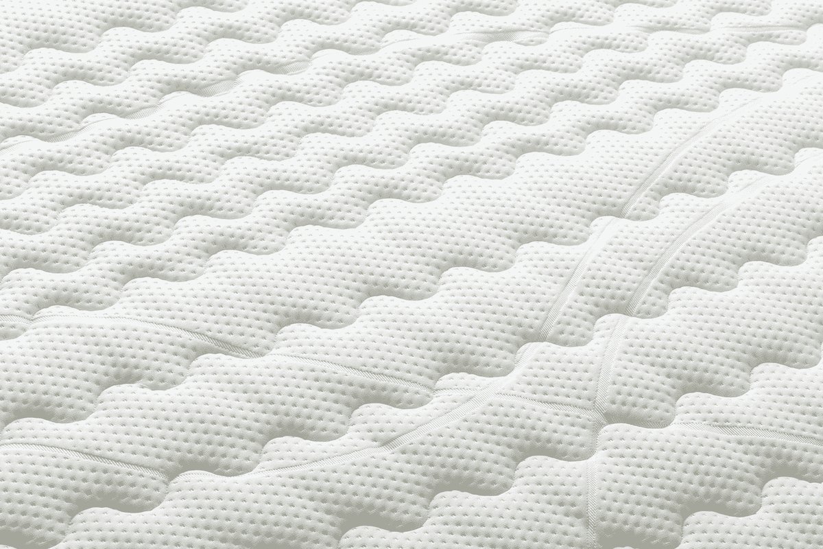 Topper matras / topdek matras Finn Nasa visco traagschuim 7 cm dik