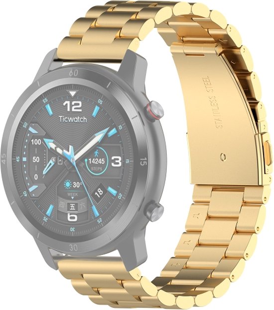 OUTPUTBT Siliconen 22mm Horlogebandje Compatibel met Polar