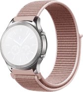 Bracelet en nylon (couleur rose), adapté pour Samsung Galaxy Watch 42mm, Watch 4 (40 & 44mm), Watch 4 Classic (42 & 46mm), Active (40mm), Active 2 (40 & 44mm), Watch 3 (41mm)