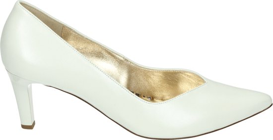 Hogl - 176703 - Pumps - Kleur: Wit/beige - Maat: 40.5