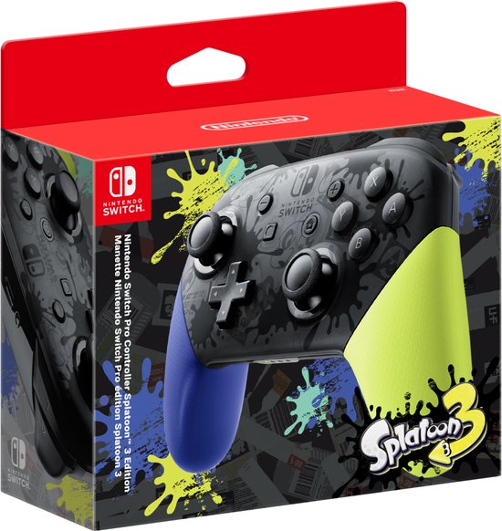 Nintendo Pro Controller - Nintendo Switch - Splatoon 3 - Nintendo