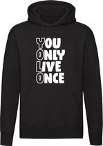 YOLO You Only Live Once Sweater | Trui | Hoodie |  cadeau | kado  | Unisex