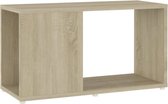 vidaXL - Tv-meubel - 60x24x32 - cm - bewerkt - hout - sonoma - eikenkleurig
