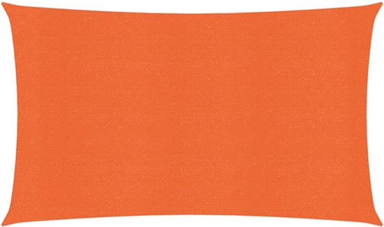 VDXL Zonnezeil 160 g/m² 2x5 m HDPE oranje