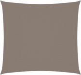 vidaXL - Zonnescherm - vierkant - 2x2 - m - oxford - stof - taupe