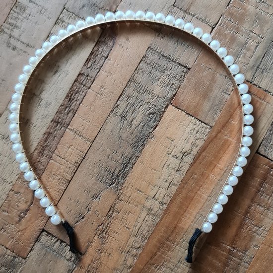 Diadème avec perles - Accessoire pour cheveux - Diadème de perles