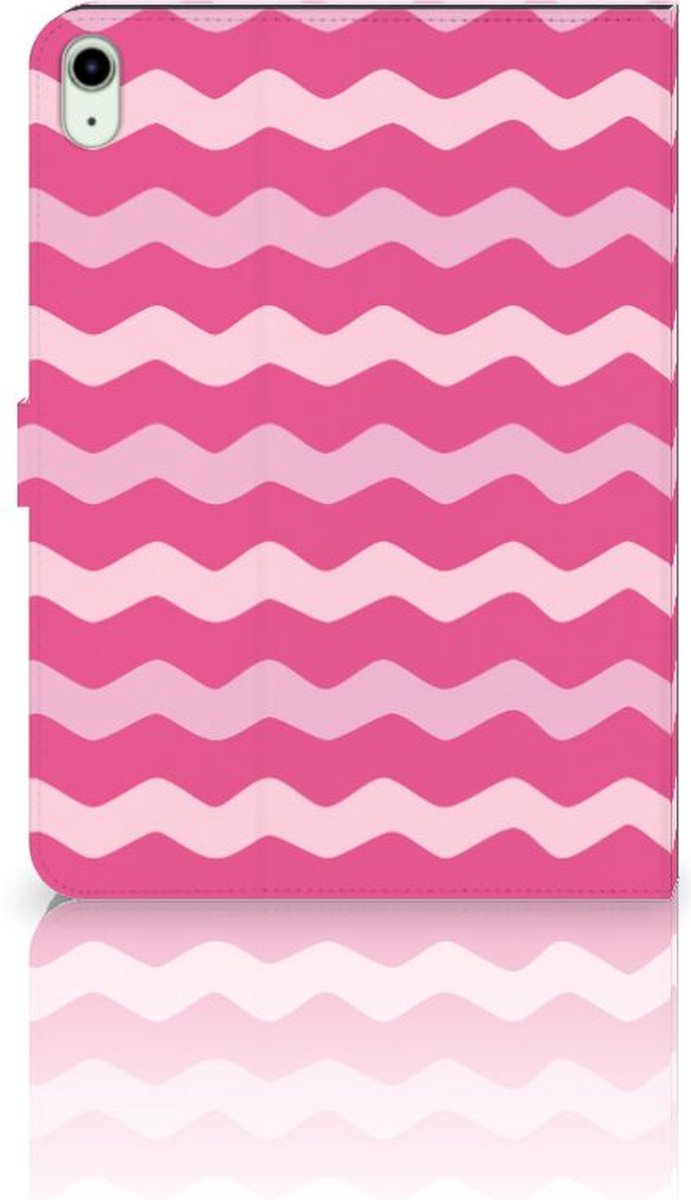 iPad Air (2020/2022) 10.9 inch Tablet Hoes Waves Pink