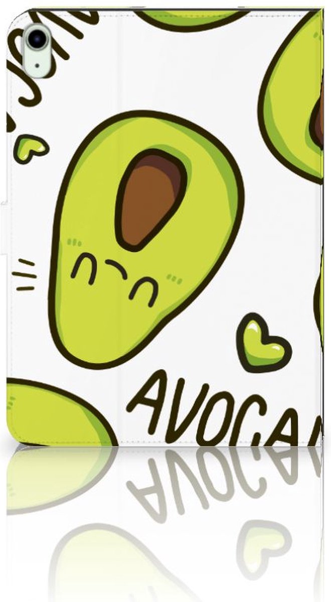 iPad Air (2020/2022) 10.9 inch Hippe Tablet Hoes Avocado Singing