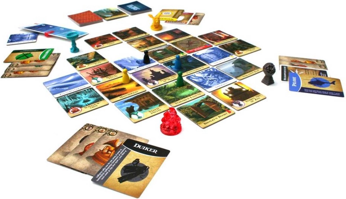 White Goblin Games - Het Verboden Eiland - Coöperatief spel - 2 tot 4 spelers - Vanaf 10 jaar - Samenwerken en Strategie - 30 minuten — cadeau in Partyspellen - foto 3