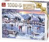 King Schaatsen Puzzel- 1000 stukjes