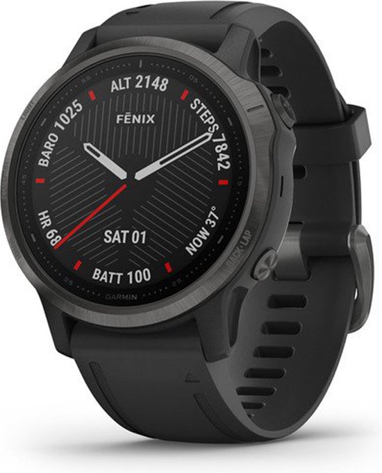 Foto: Garmin f nix 6s smartwatch 42 mm sapphire zwart