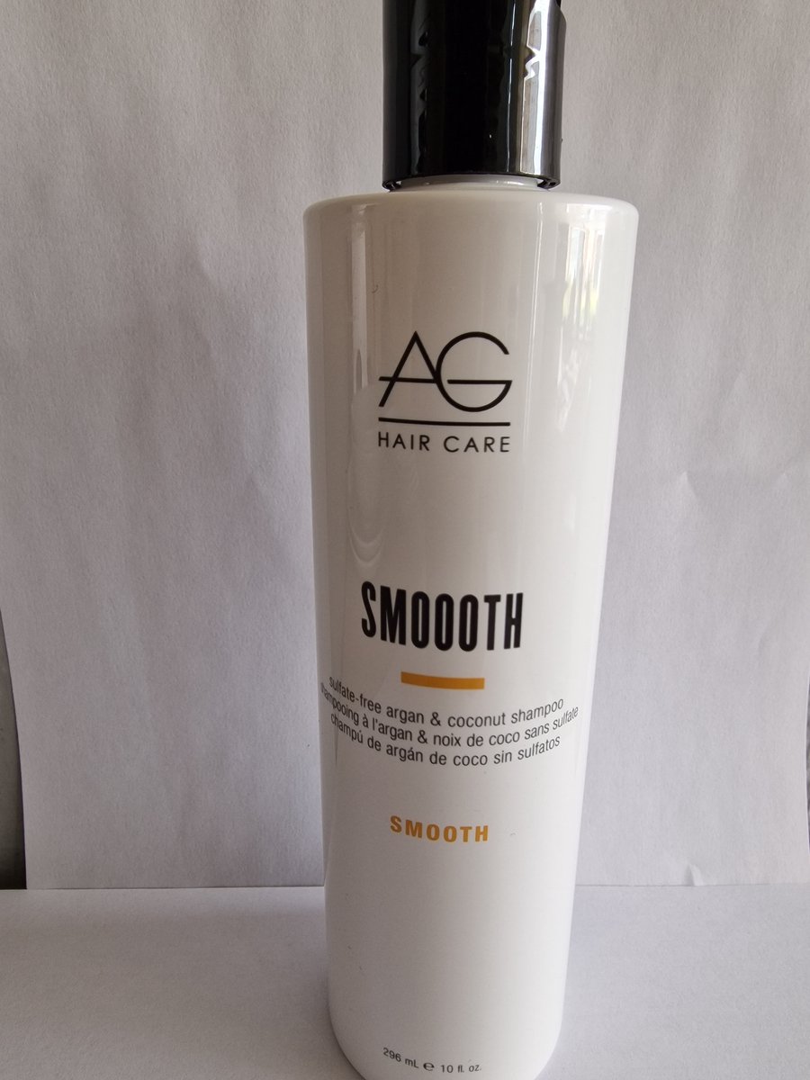 AG HAIR Care Sulfate-free Argan & Coconut Shampoo296ml, 10 fl. oz. SMOOTH