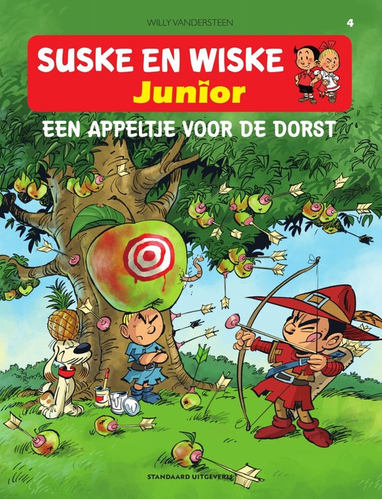 Suske en Wiske Junior 04 - Een appeltje voor de dorst - cover