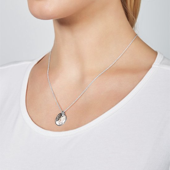 Collier Fossil pour femme en argent sterling 925 avec perle taille unique  87918505 | bol