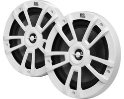 JBL Marine Stage 8 - 8" (20 cm) Marine Audio Speaker - 2-weg Coaxiaal - 125 W RMS / 375 W piek - Wit