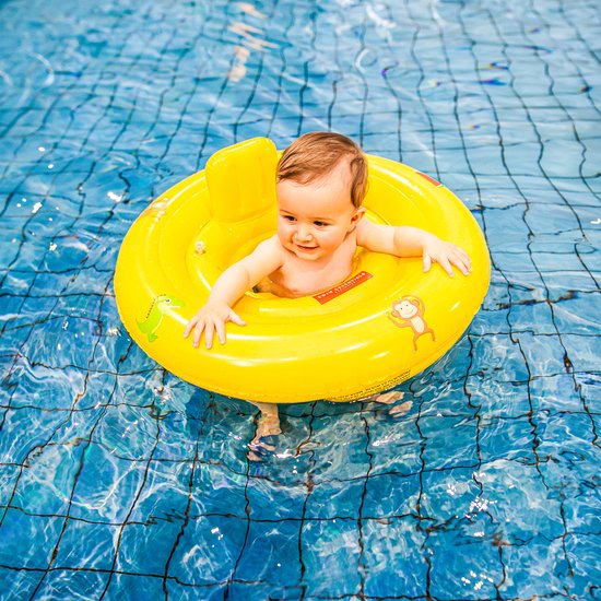 Swim Essentials Baby Zwemband Geel Baby Float & Zwemzitje 01 jaar