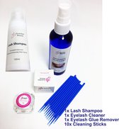 Wimpers lijm remover Set | Wimperlijm verwijderen | Guardian Beauty Eyelash Extensions Glue Remover | Lash Glue Remover Set