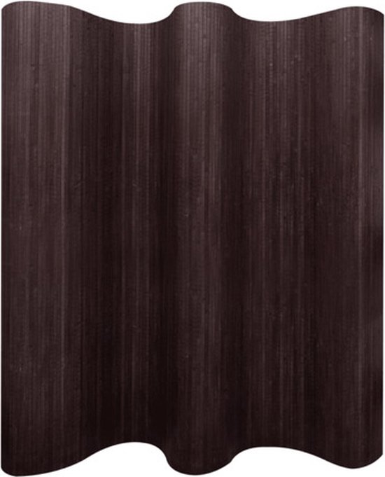 vidaXL Bambou brun foncé 250x165 cm
