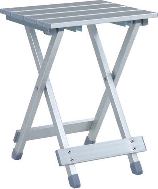 vidaXL - Campingkruk - 28x26x39 - cm - aluminium van Vidaxl — afbeelding 4