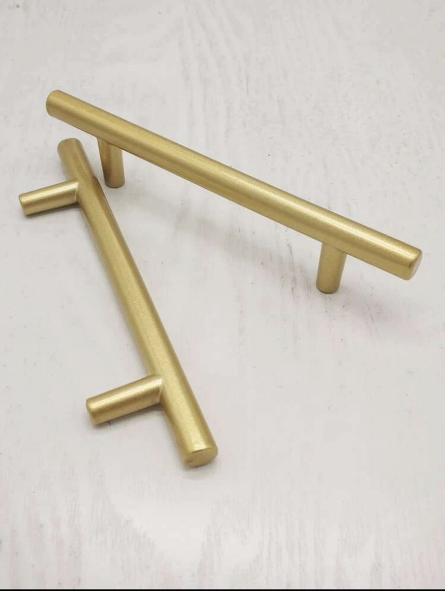 Handgreep goud rond - 15 cm - 2 stuks - Handvat voor Kast - Keukenkast ...