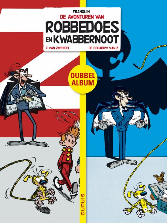 Cover van het boek 'Robbedoes Diptique / Hc01. Z Van Zwendel / De Schaduw Van Z' van ... Franquin