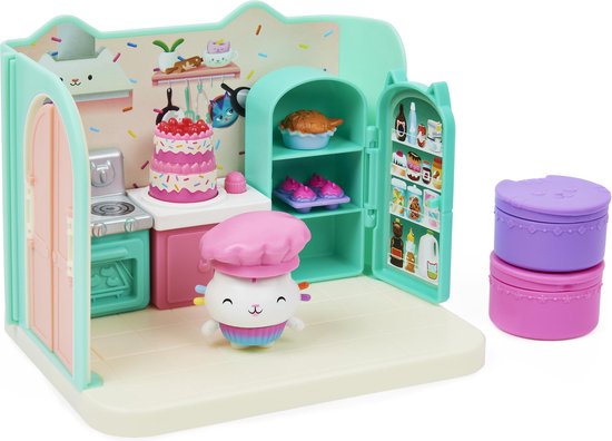 Gabby's Poppenhuis - Cakey's Keuken-speelset