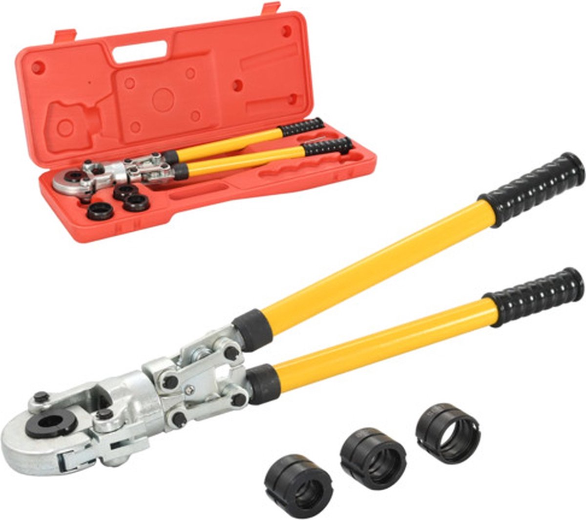Goedkoopste vidaXL - Krimptang - hydraulisch - 16-20-26-32 - mm