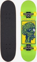 Creature Complete Skateboard 8.25 in Zwart en Goud Outline Logo
