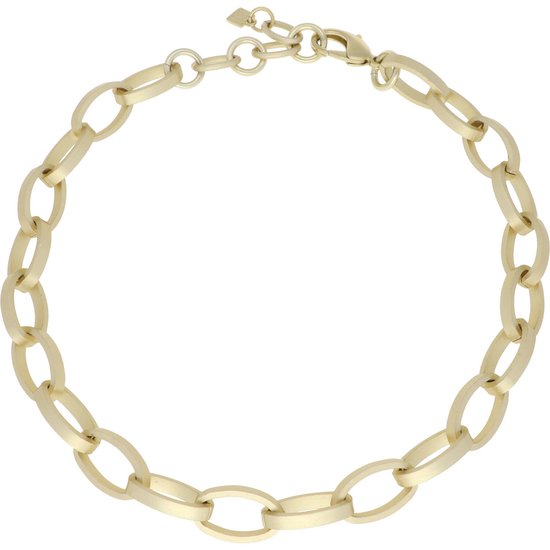 Camps & Camps  Oval Aluminium Link Collier 3L640_L Gold