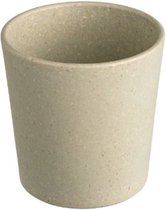 Drinkbeker, 0.19 L, Set van 4, Organic, Zand Beige - Koziol | Connect Cup S
