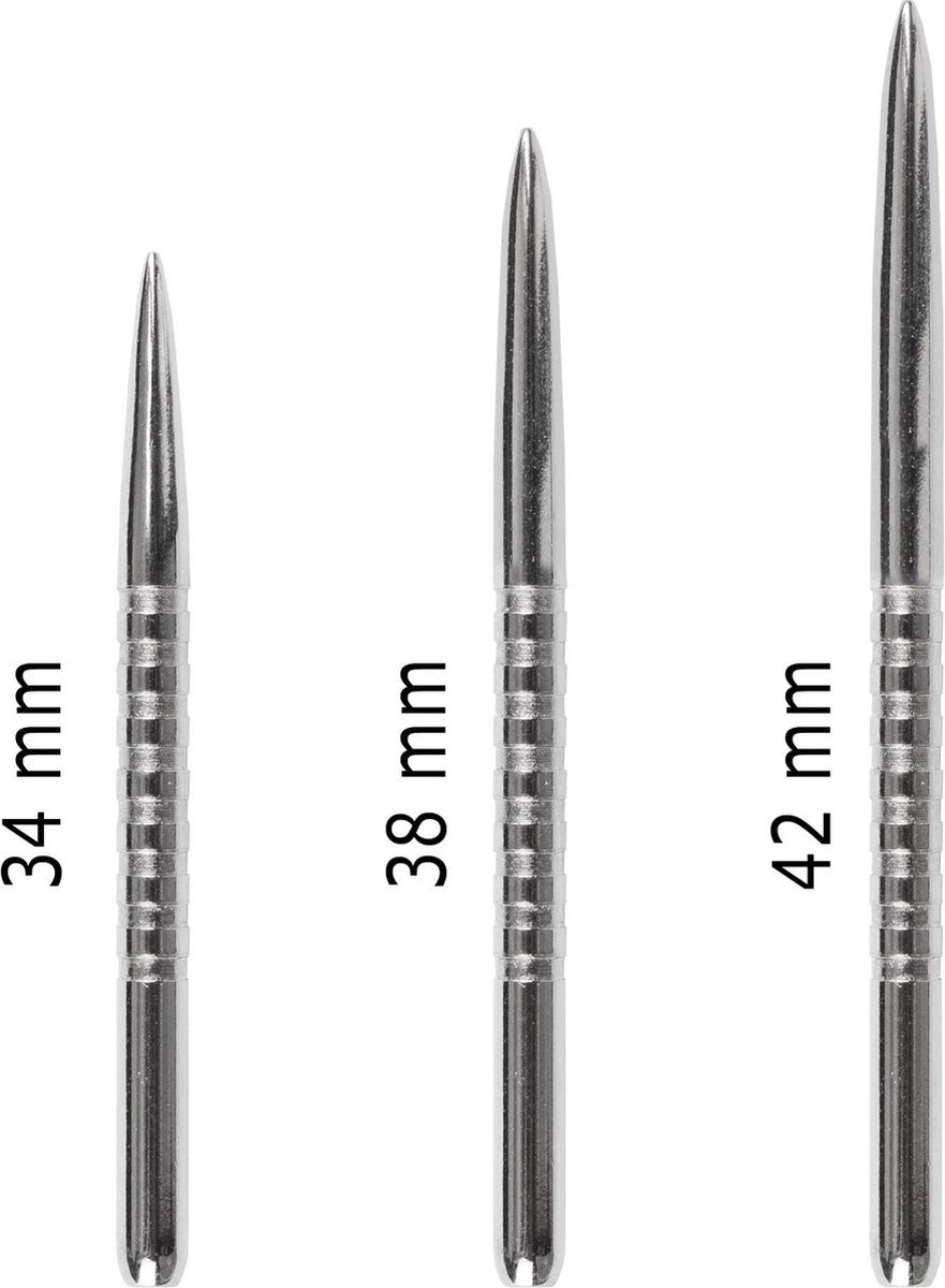 BULL'S GP3 Dart Point Silver - 42 mm